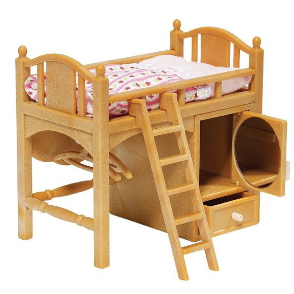 Calico Critters Other - Calico Critters Baby And Child Loft Bed Dollhouse Furniture Set Sylvanian Family
